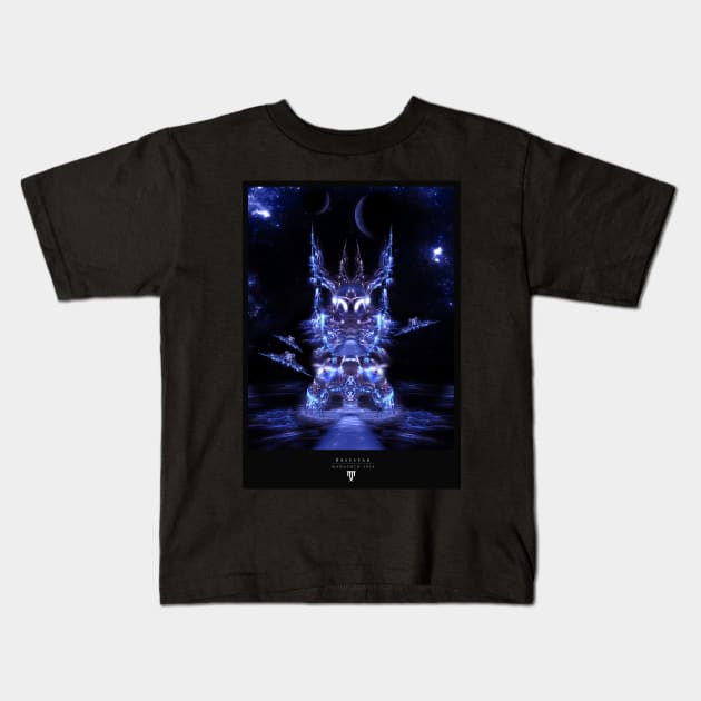 Basestar Kids T-Shirt by Manafold